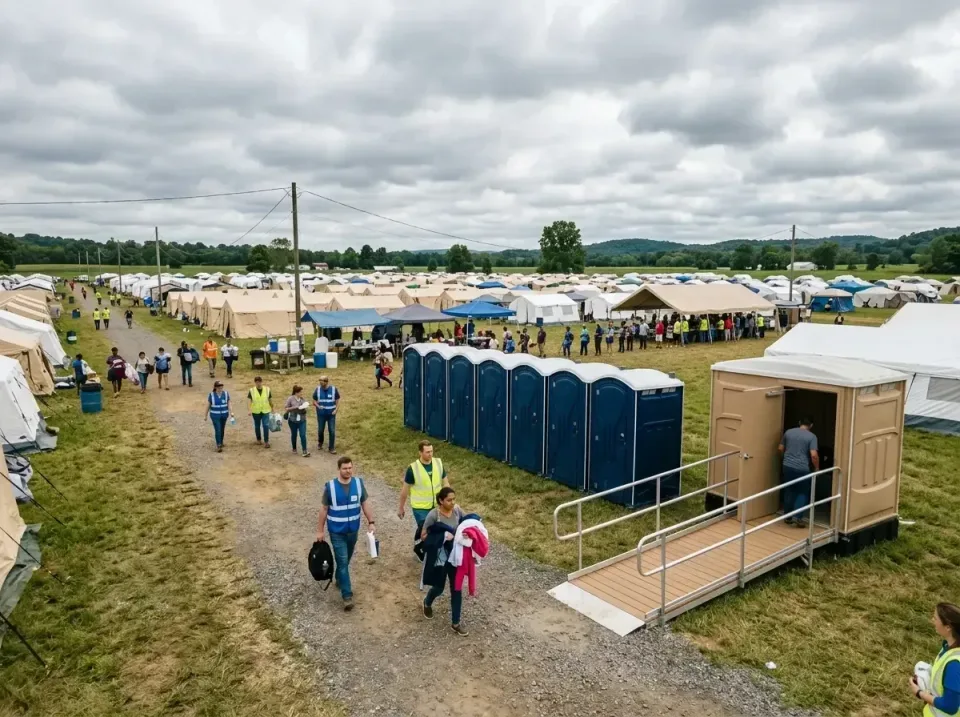 disaster-relief-camp-restrooms-010 — frequently asked questions, Dumpster & Portable Bathrooms Rental in Centennial, CO